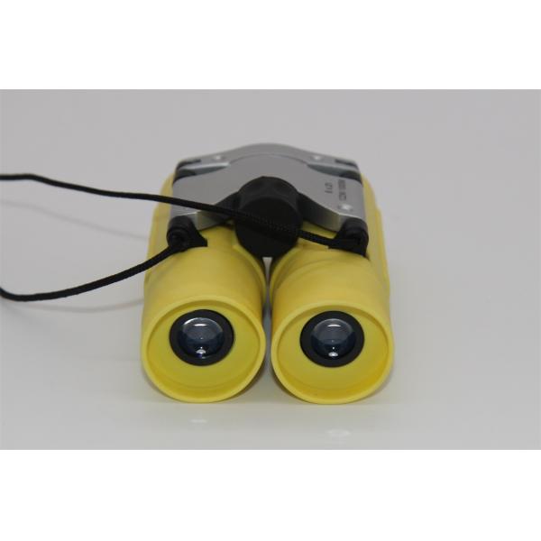 Roof Prism Yellow Children's Toy Binoculars Lightweight Easy Carrying For Travel