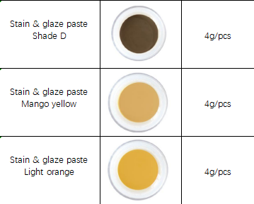 Teeth Stain Paste Glaze Paste Flawless Customizable Durable