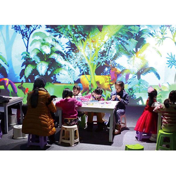 Magic Painting Wall Interactive Games Projector , Scanner Interactive Gaming Systems