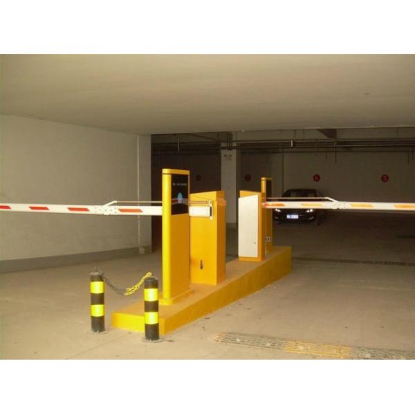 Highway Toll Stations Autoamtic Parking Barrier Gate with Double Limit Switch 2 Fence Arm
