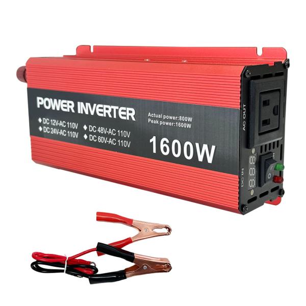 Low Frequency 12V 24V 48V 60V to 110V 220V 230V Power Inverter 800W 1000W 1300W Rated Power