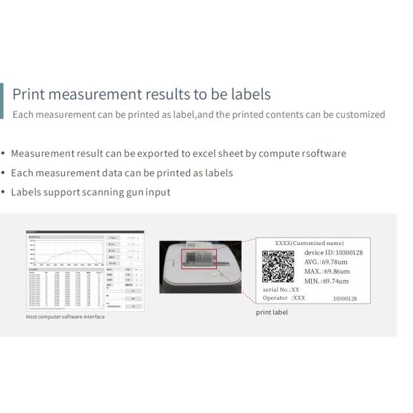 Laser Optical Micrometer Pipe Ovality Gauge For Fine Wire Diameter Measurement