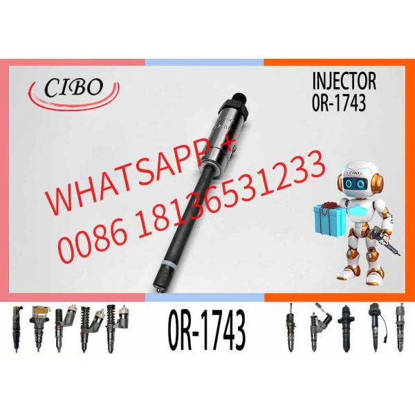 Common Diesel Engine Fuel Rail Injector 0R-1743 4W7016 0R-1743 0R-1744 0R-1745 0R-3536 0R-1746 0R-3418 0R-3419