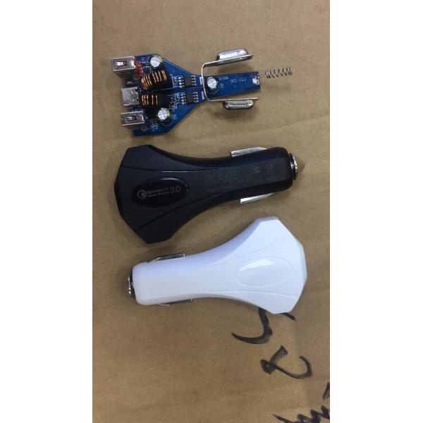 7A USB CAR CHARGER QC3.0 TYPE-C+ USB Universal Compatible USB CAR CHARGER for all electronics cheap price model 369