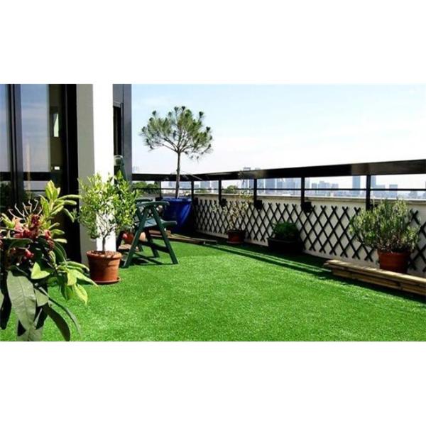 Plastic Artificial Playground Surface For Apartment Actual Looking Decorative