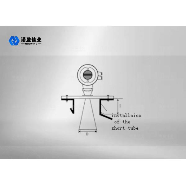 Cast Aluminum Radar Level Meter 20mA HART Slurry Solid Particles