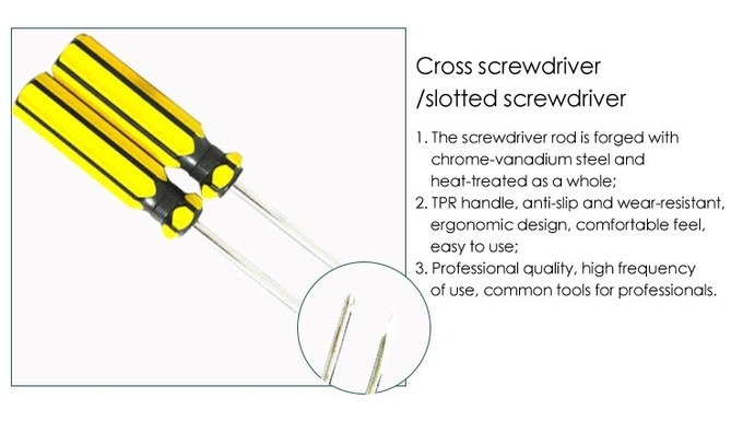 JYH-HTS09-8 Decoration Household Tool Sets With Claw Hammer