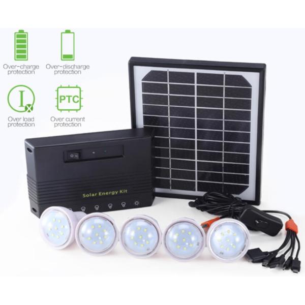 Energy Saving Indoor Home Solar Panel Led Lights USB Rechargeable Phone
