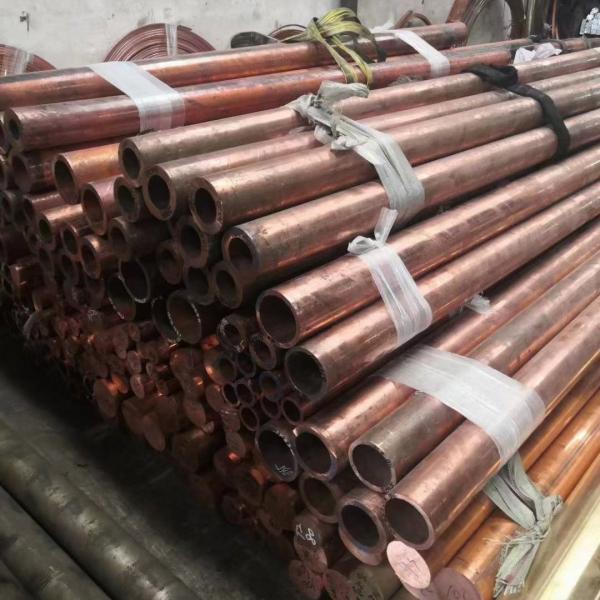 ASTM B280 99.9% Copper Pipe C10100 C11000 T2 Pure Copper Tube Oxygen Free Hollow Bar
