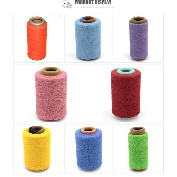 NE 12s NE 16s Polyester And Cotton Mixed Yarn Recycled Cotton Yarn