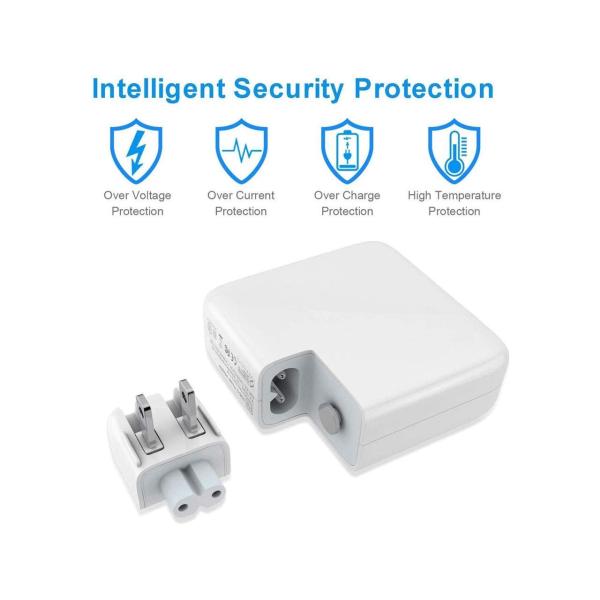 L tip Macbook USB C Charger Apple 85w Magsafe Power Adapter