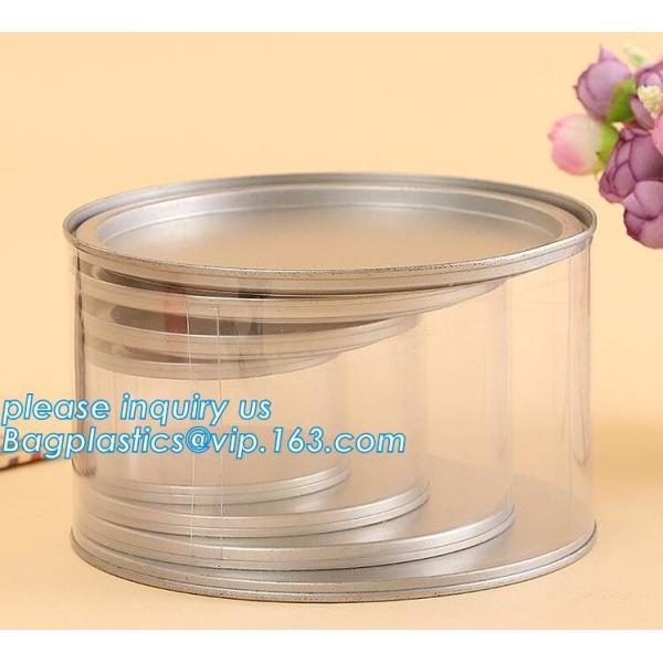 100ml pet clear plastic can,fruit candy tin container jars with aluminum lid,1 gallon clear paint can size bagease pack