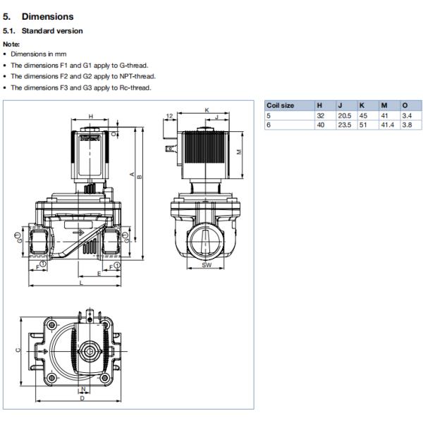 Servo-assisted 2/2-way Brass Solenoid Valve with DN 10... DN 50 Orifice and 24 V/DC Operating Voltage
