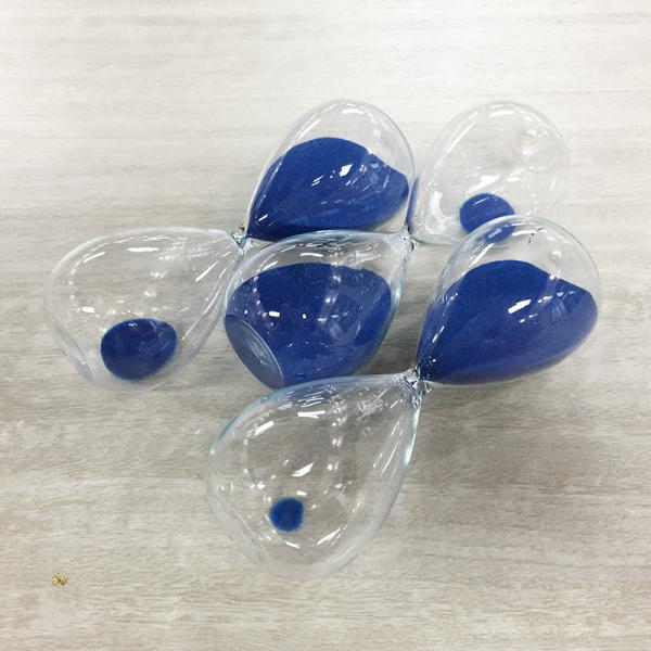 1-15 Minute Glass Hourglass Customized Egg Timer Hour Glass