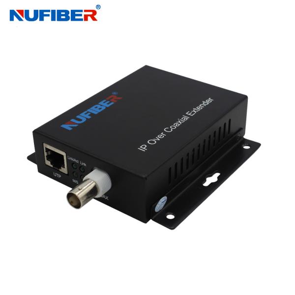 DC12V 1A Coaxial RJ45 To BNC Converter For IPTV Ethernet over Coaxial Extender