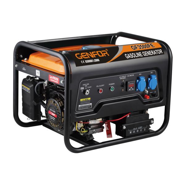 Key Starter Type Electric Start Generator Gasoline Fuel Easy To Operate