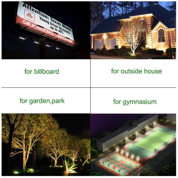 Modular Led Outdoor Landscape Flood Lights 2700-6500k , IP65 Led Floodlight Warm White