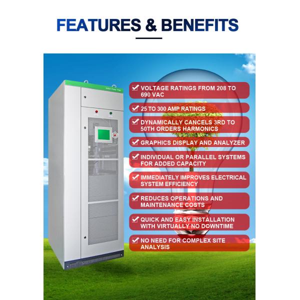 Single Phase Copper Series Active Power Filter , Wooden Packing