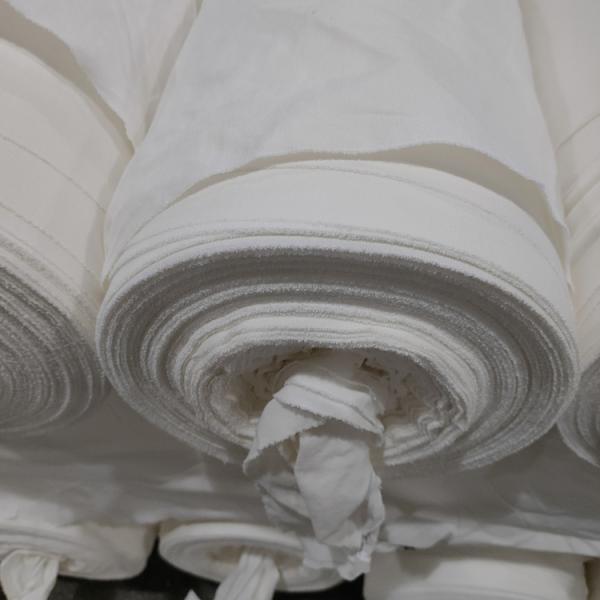 Certificated 100 Recycled Polyester RPET Grey Vintage Material Flower Ponte Roma Fabric for Clothing Dresses