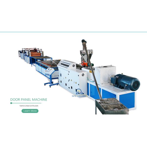 HSJZ-65/132 Multifunctional 37kW Conical Twin Screw Extruder PVC