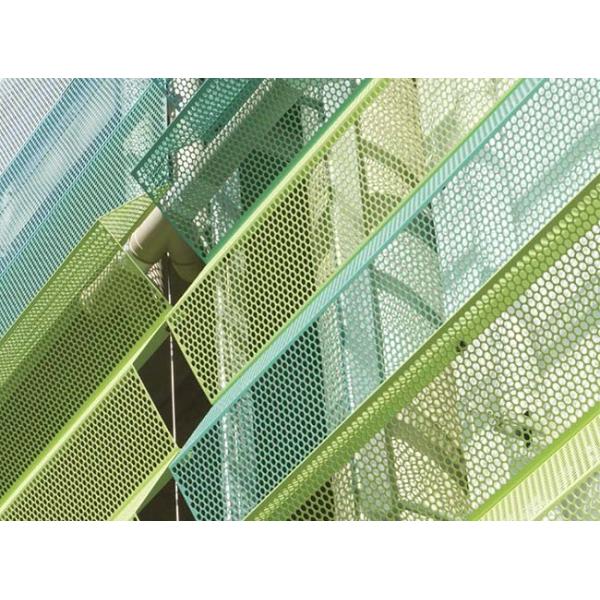 Perforated Metal Building Facade combination of function and aesthetics for Architectural Facade Design