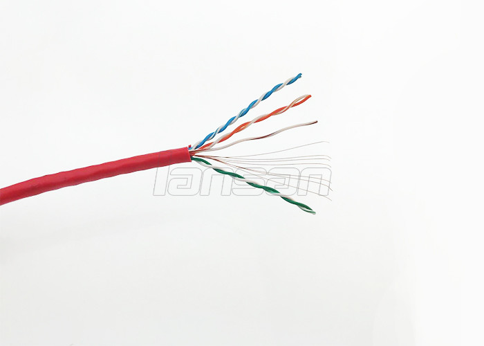 China 24AWG 0.50mm Cat5e Lan Cable Pure Solid Bare Copper UTP Solution wholesale