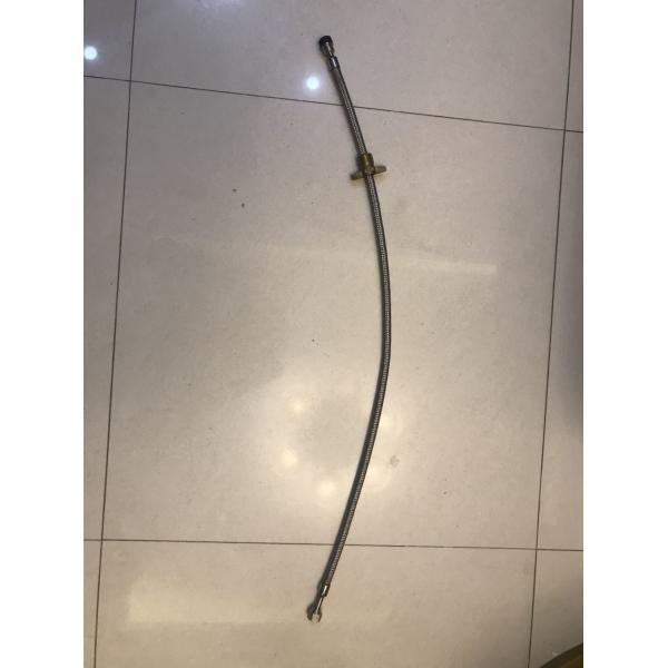 Gas tube 304 accordion pipe bellows separator three way cock tube tap