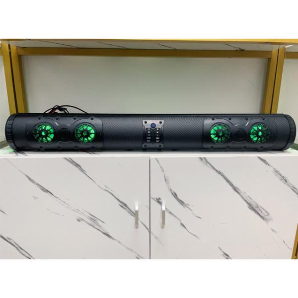 2024 New Design Utv Blue Tooth Audio Soundbar Stereo Speaker Radio System Atv Speakers Systems Marine Golf Car