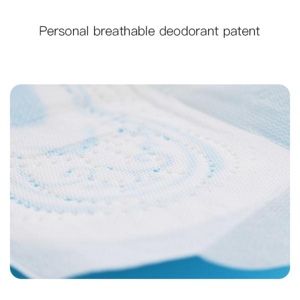 Feel Comfortable Sanitary Brands Pad for Female Super High Absorbency Made of Cotton