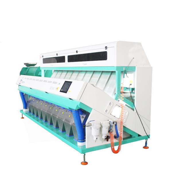 Intelligent 10 Chutes Coffee Color Sorter With Human Computer Interface