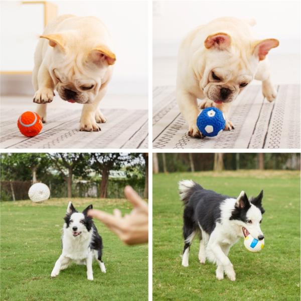 Customized Dog Chewing Toy Interactive Ball Dog Toys Eco Friendly