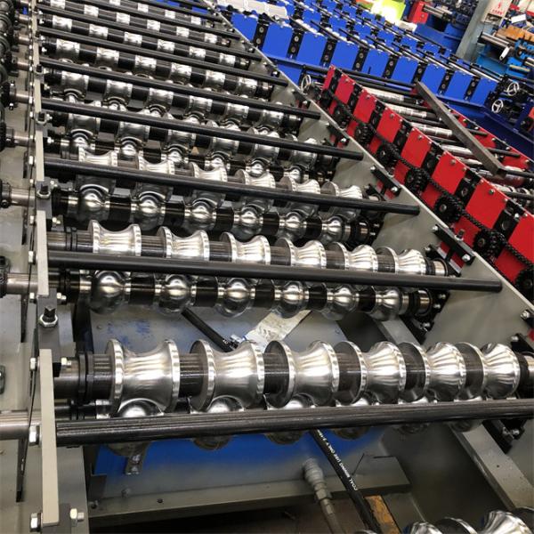 Color Coated Glazed Tile Roll Forming Machine 20m/min Roofing Sheets Making Machine