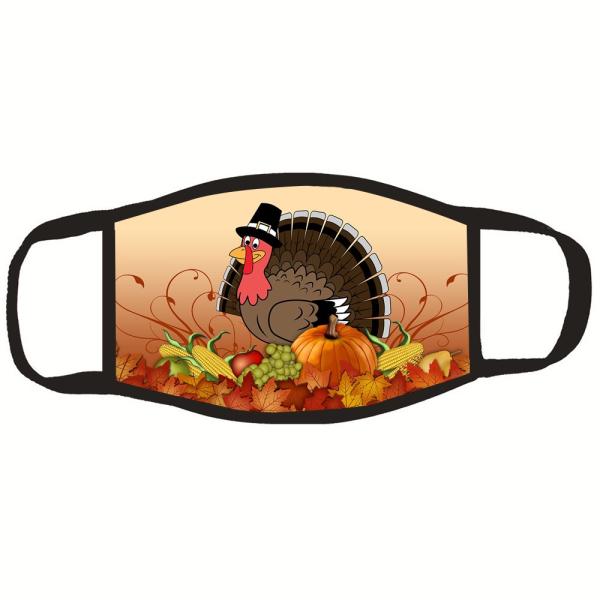 Anti Dust Adjustable Reusable Face mask with Silk screen printing