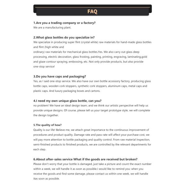 Empty Silver Cap Round Glass Perfume Bottle with Thick Bottom and Clear Material