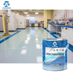 China Two Compound Clear Epoxy Non Slip Coating For Industrial UV Resistance wholesale