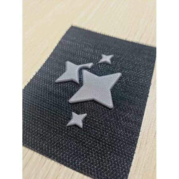 Factory Iron on Custom 3D Tpu Badge Embossed TPU Patches for Clothing Customized Label