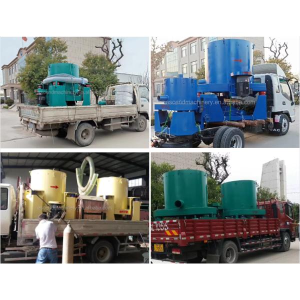 China Ascend High Recovery Knelson Gold Centrifugal Concentrator With 10 15 20 Tph Capacity For Gold Mining