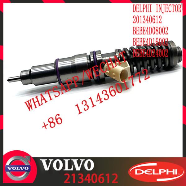 Diesel Engine Fuel injector 21340612 BEBE4D08002 BEBE4D16002 BEBE4D24002 85003264 E3.18 for V-O-L-V D13 EURO 3 HIGH POWER