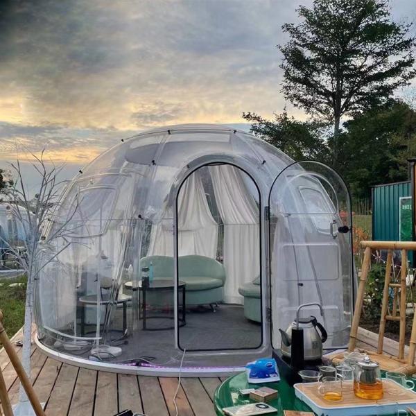 Camping leisure luxury outdoor star room tourist camping scenic spot starry sky bubble house