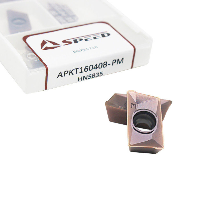 China APKT160408 Milling Insert APKT1604 CNC Carbide Lathe Milling Tool Inserts wholesale
