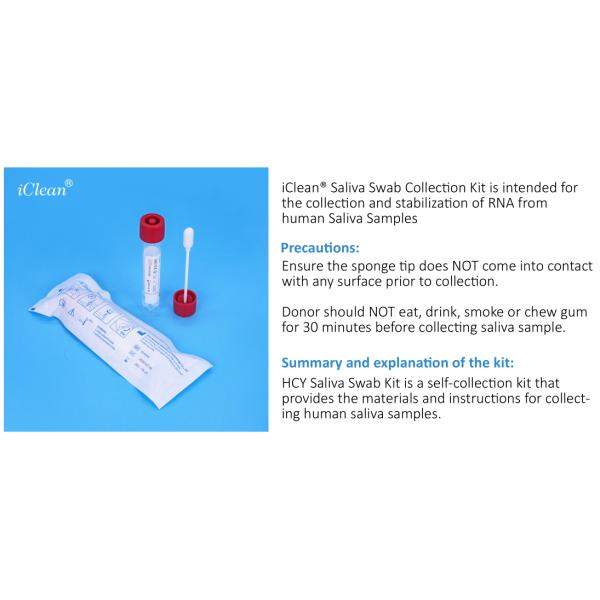 RNA Disposable Sampling Tube Sample Collection Transport Tube