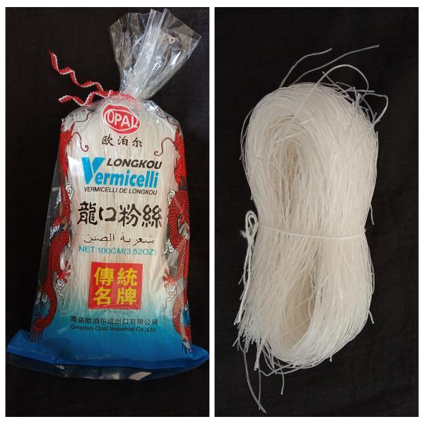 100g Green Bean Starch Long Kow Organic Bean Vermicelli Noodle