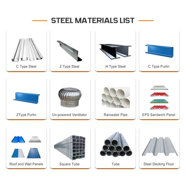 High Rise Steel Structure Building for Schools Hospitals Commercial