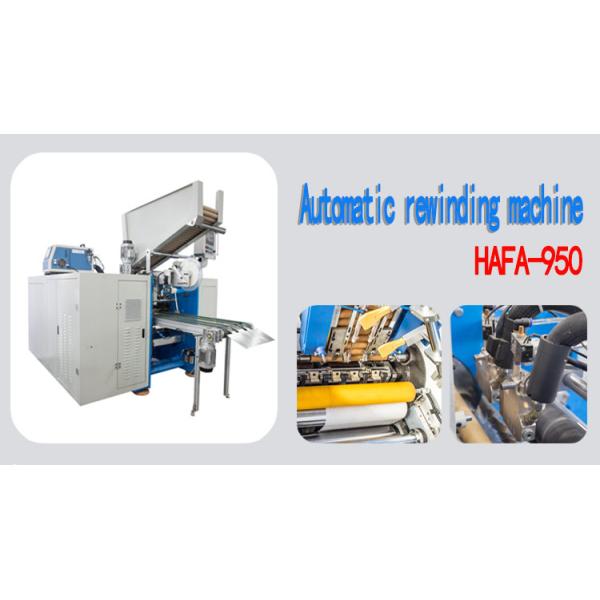 Full Automatic Stretch Aluminium Foil Rewinding Machine with Wood Packaging Material