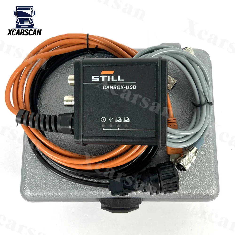 Still forklift genuine canbox 50983605400 diagnostic cable truck box diagnostic tool interface box Can bus line with Xplore tablet