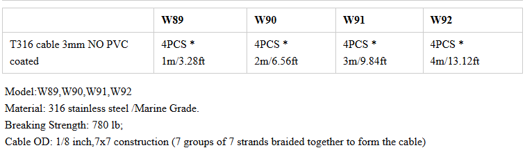 Galv 12mm 3 Ton 4t Stainless Steel Wire Rope Lifting Sling Ss316l 14mm No Rotation 7x7 Sling Rope Wire With Thimble Ferrules