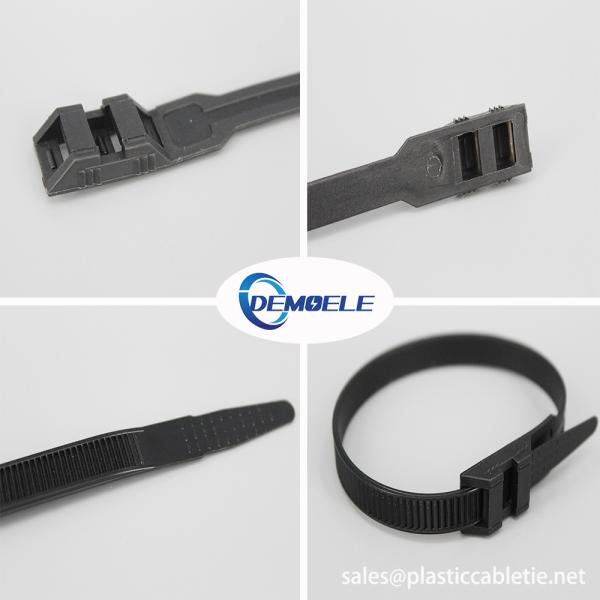 DM-9*360mm wholesale high quality 94v-2 double locking Nylon Cable ties wire strapping nylon cable tie