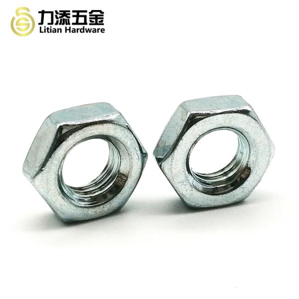 316 Stainless Steel Hexagon Nut Weld Nut Zinc Plated Spheroidizing