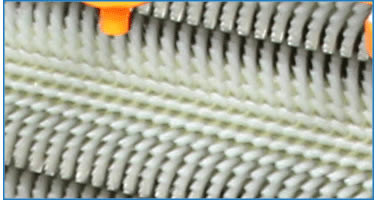 Nylon Roller Brush Potatoes Garlic 800kg/H Vegetable Peeling Machine