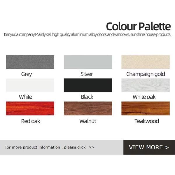 Impact Glazing Double Layer Tempered Glass Window OEM Custom Made Aluminium Windows